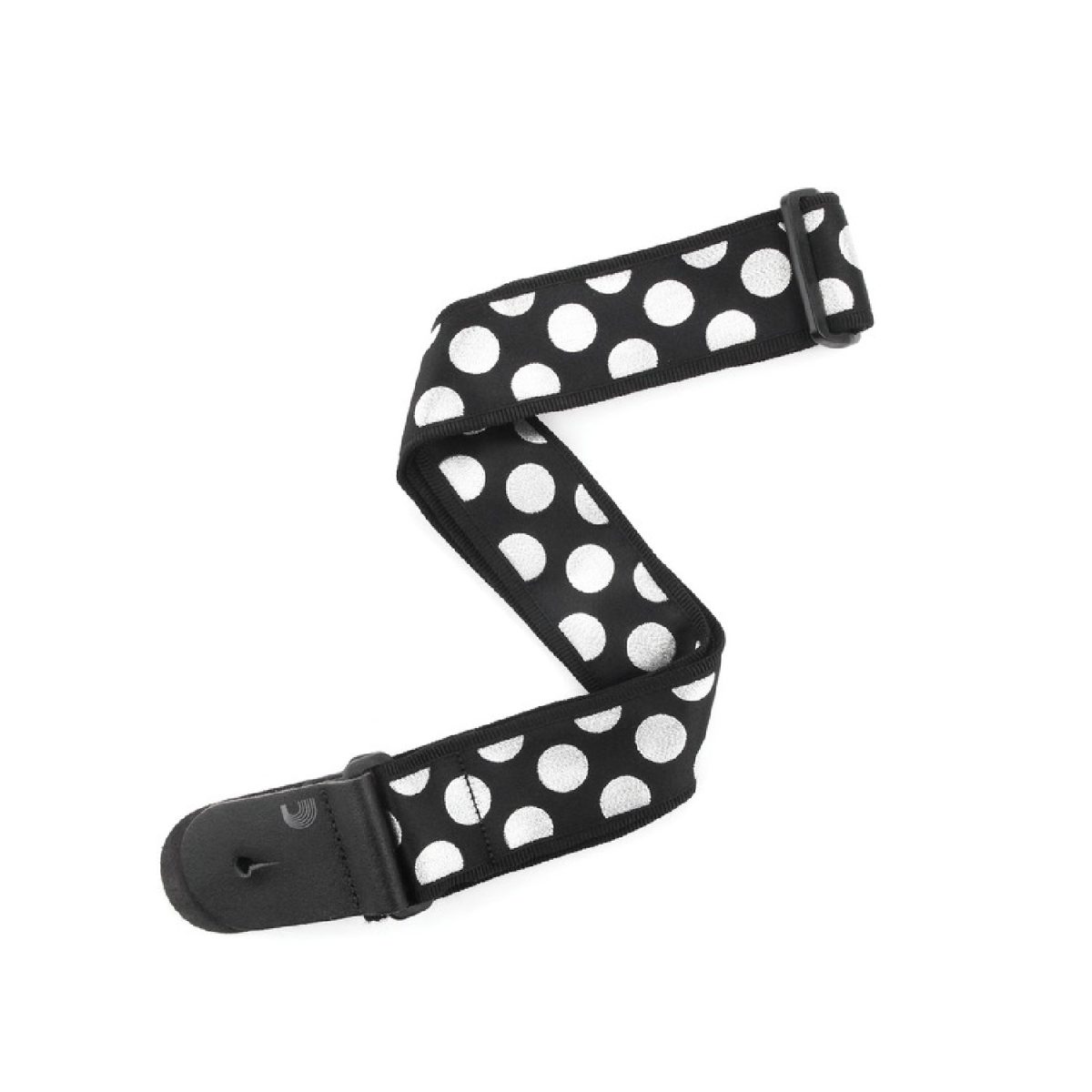 D'Addario - Nylon Woven Guitar Strap - Large Polka Dot - T20W1407