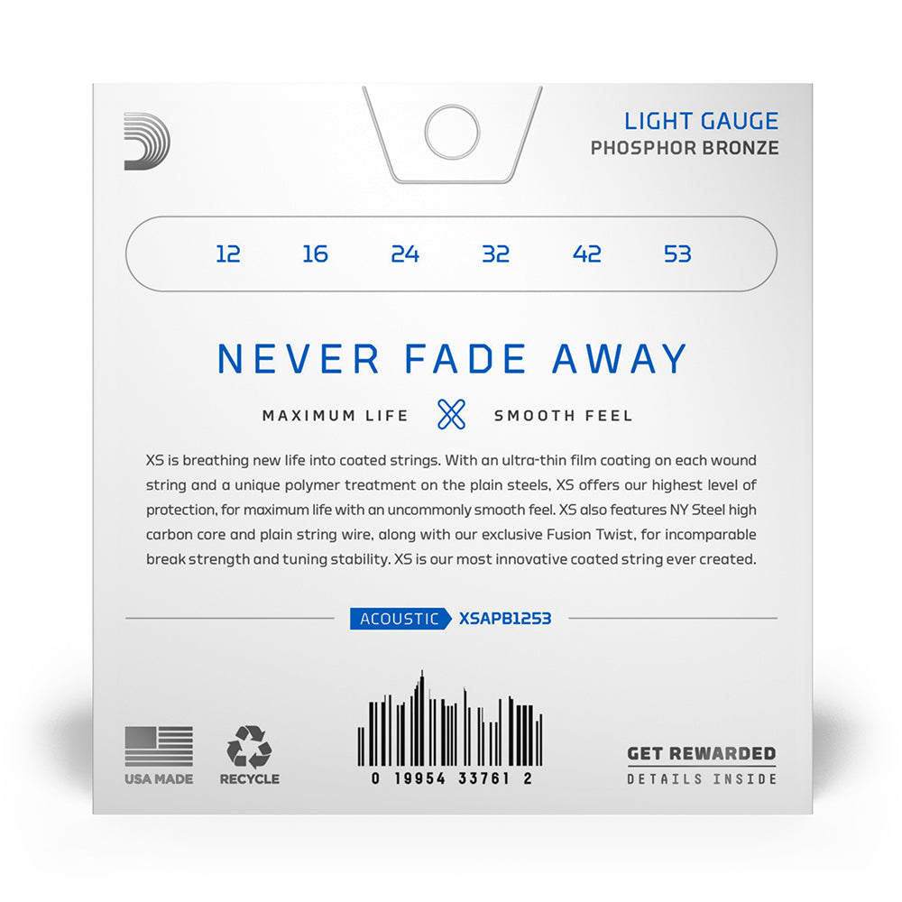 D’Addario XSAPB1253 back