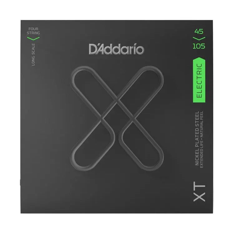 D'Addario - 45-105 XT Long Scale Bass Nickel Plated Steel - Light/Medium XTB45105