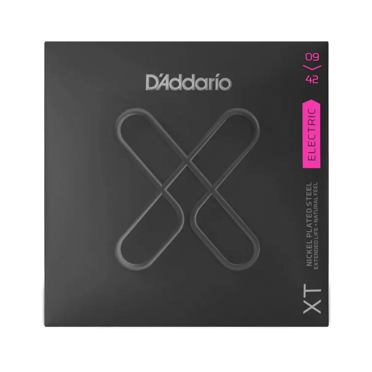 D'Addario - 9-42 XT Electric Nickel Plated Steel - Super Light XTE0942