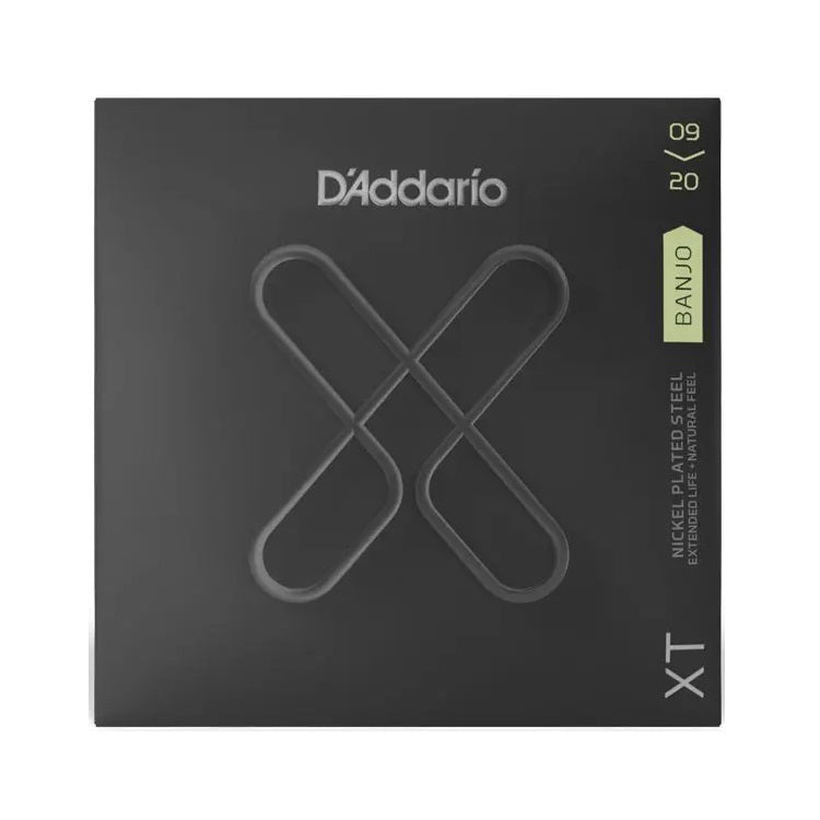 D'Addario - 5-String 9-20 XT Banjo Nickel Plated Steel - Light XTJ0920