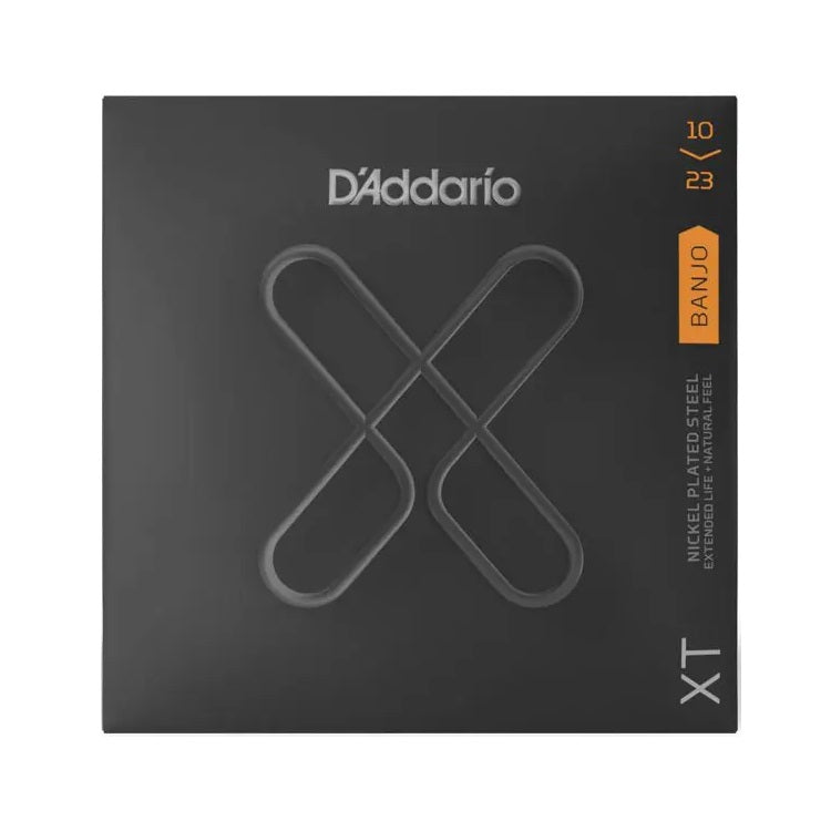 D'Addario - 5-String 10-23 XT Banjo Nickel Plated Steel - Medium XTJ1023