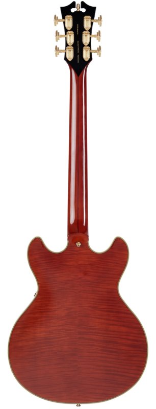 D'Angelico - Excel Mini DC Semi-hollowbody Electric Guitar With Stopbar Tailpiece, Viola #DAEMINIDCVIOGS