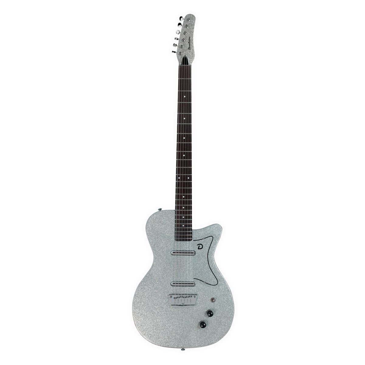 Danelectro - '56 Baritone Silver Metalflake #D56BARI-SMF