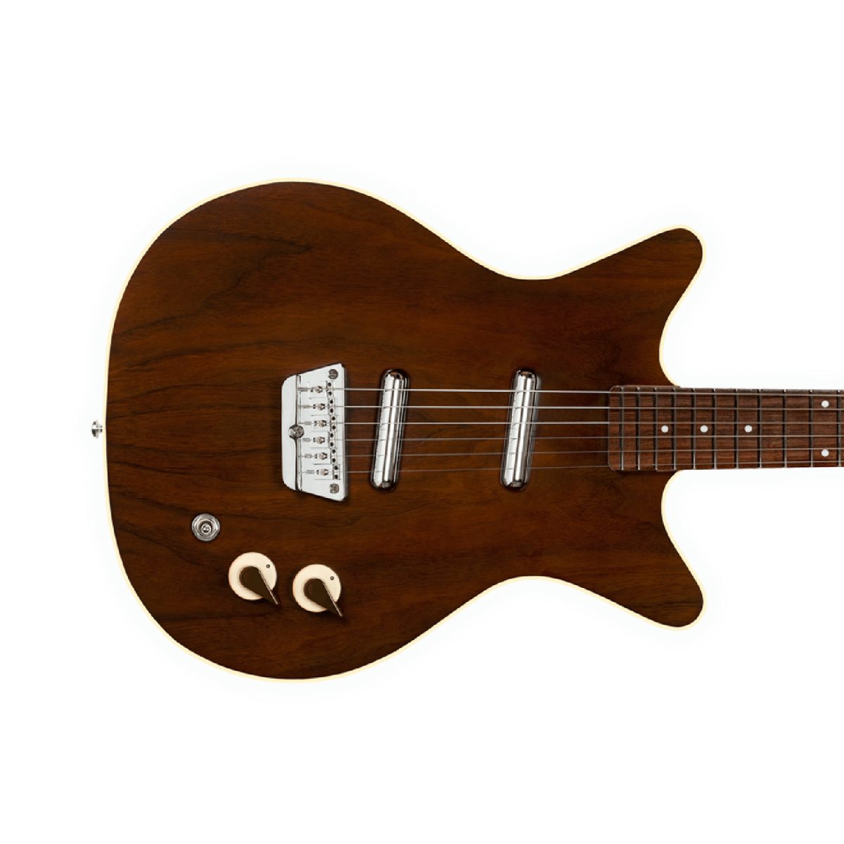 Danelectro 59 Divine Dark Walnut body
