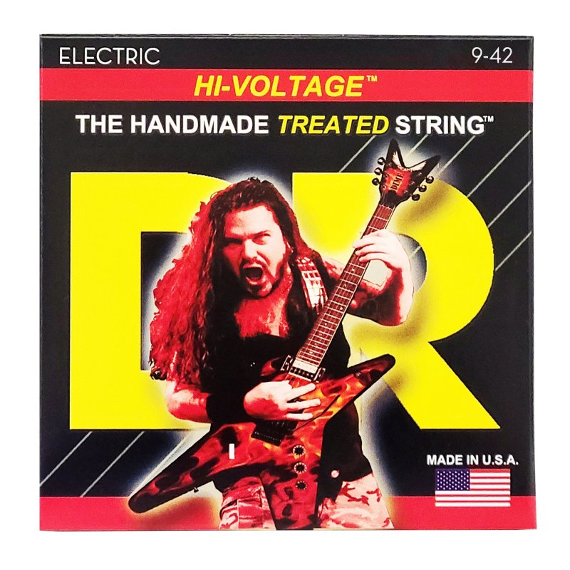 DR - Hi-voltage Dimebag Darrell Electric Guitar Strings, Light (9-42) #DBG-9
