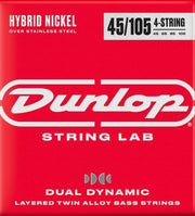 Dunlop - Dual Dynamic Hybrid Nickel Bass Strings 4-String Set (45-105) #DBHYN45105