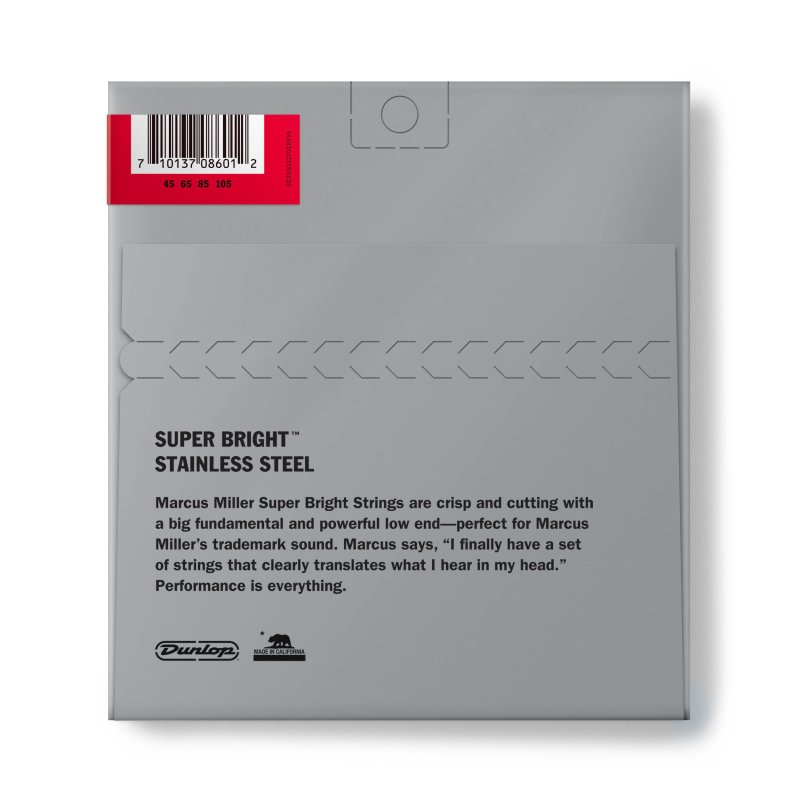 Dunlop - Marcus Miller Super Bright™ Bass Strings #DBMMS45105