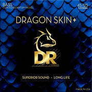 DR - DRAGON SKIN+ Coated Quantum Nickel 5-String Electric Bass Strings, Medium (45-125) #DBQ5-45
