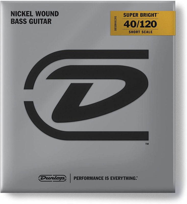 Dunlop - Super Bright Short Scale Bass 5-Strings Set (40-120) #DBSBN40120S