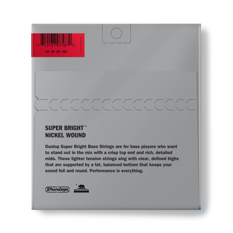Dunlop - Super Bright Long Scale Bass Strings (45-105) #DBSBN45105