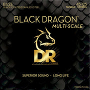 DR - Black Dragon Bass String, Medium 5-String 45-125 #DBSMB5-45