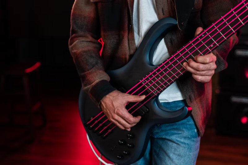 DR - Pink Dragon 4-String Pink Coated Silver-Plated Steel Bass String 45-105 #DBSMP-45