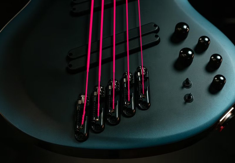 DR - Pink Dragon 4-String Pink Coated Silver-Plated Steel Bass String 45-105 #DBSMP-45