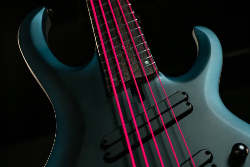 DR - Pink Dragon 4-String Pink Coated Silver-Plated Steel Bass String 45-105 #DBSMP-45
