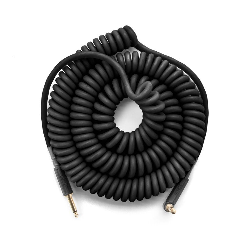 MXR - MXR 30 Ft Coil Instrument Cable Right / Straight, Black #DCICB30R