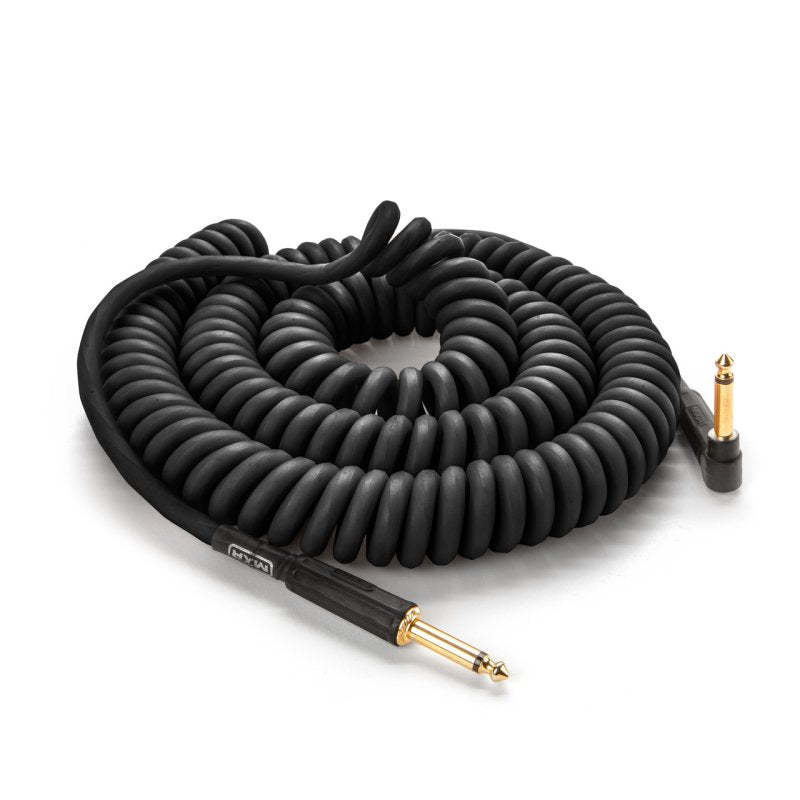 MXR - MXR 30 Ft Coil Instrument Cable Right / Straight, Black #DCICB30R