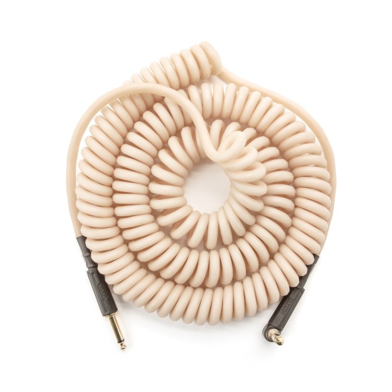 MXR - MXR 30 Ft Coil Instrument Cable Right / Straight, White #DCICG30R
