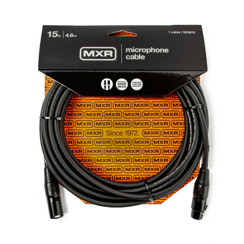MXR - MXR Microphone Cable, 15' #DCM15