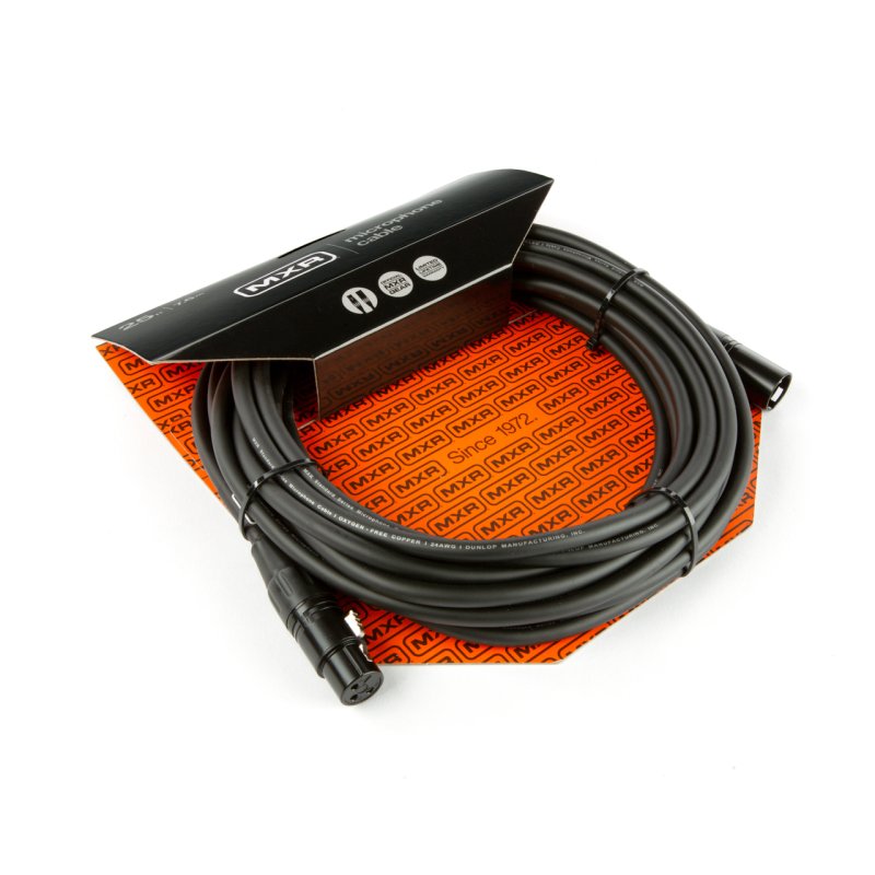 MXR - MXR Microphone Cable, 25' #DCM25