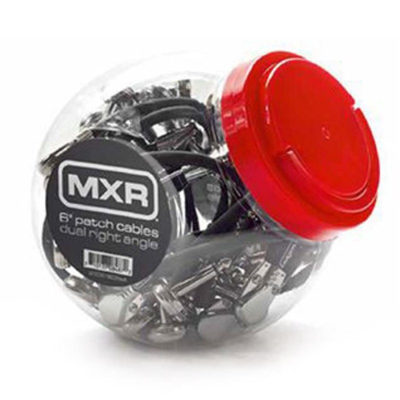 MXR - MXR 6" Patch Cables Dual Right-Angle (20/Jar) #DCP06J