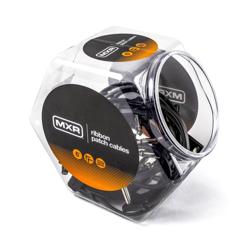 MXR - MXR 6" Ribbon Patch Cables 20/jar #DCPR06J