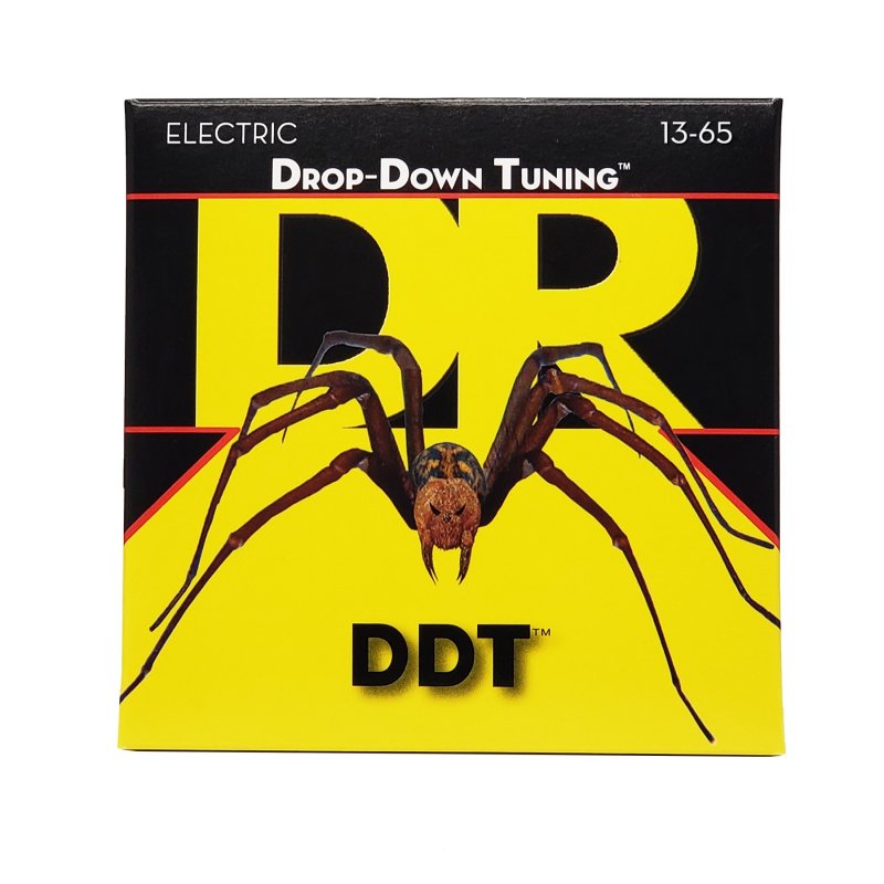DR - DDT Electric Guitar Strings, Mega Heavy (13-65) #DDT-13