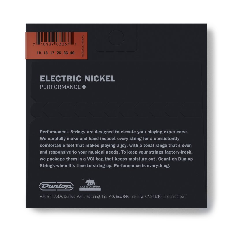 Dunlop - Nickel Plated Steel Electric Strings - .010-.046 Medium #DEN1046