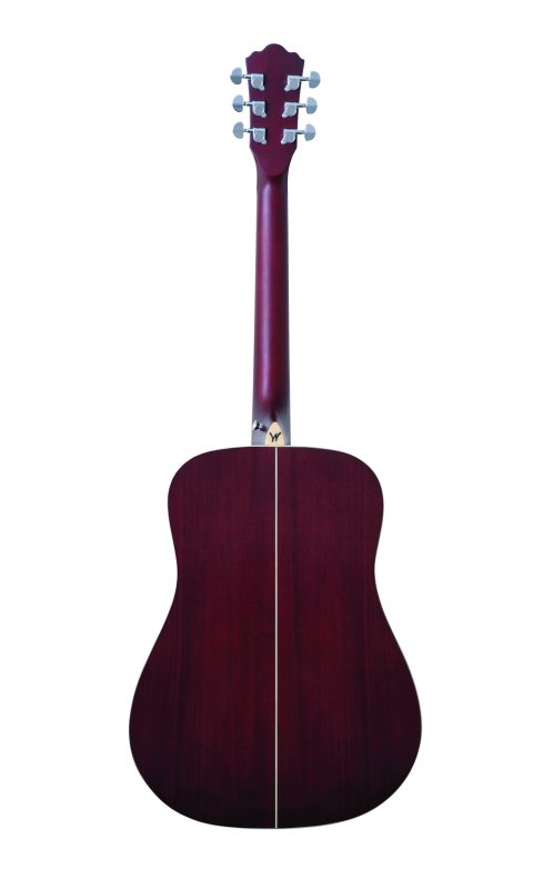 Washburn - Deep Forest Burl Dreadnought Acoustic Guitar, Amber Fade #DFBDA