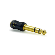Digiflex - HAAX 1/4 TRS M to 1/8 TRS F Premium Audio Adapters #HAAX-KS201
