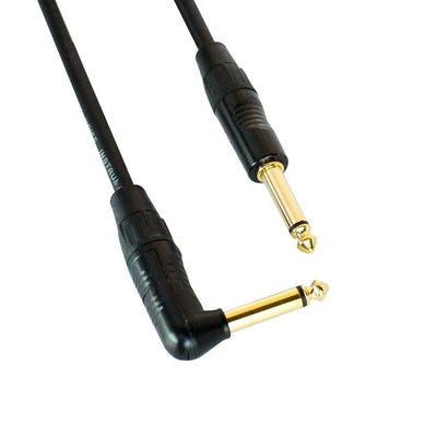 Digiflex - 10' Right Angle 1/4" Instrument Cable #HGP-10
