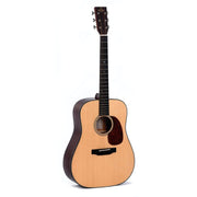 Sigma - Dreadnought Acoustic Guitar With Gig Bag, Natural #DM-18