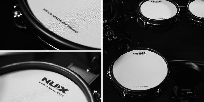 NUX - All-Mesh Head Digital Electronic Drum Kit #DM-7X
