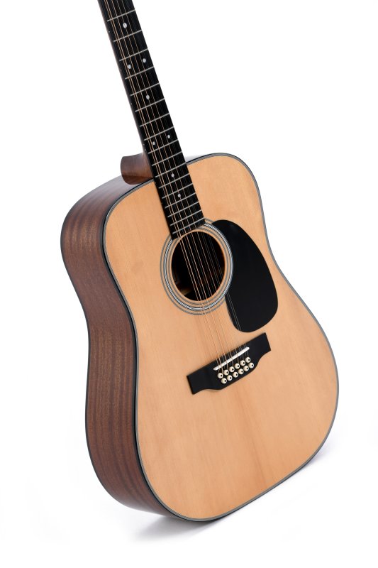 Sigma - 1 Series 12-String Dreadnought Acoustic Guitar, Natural #DM12-1