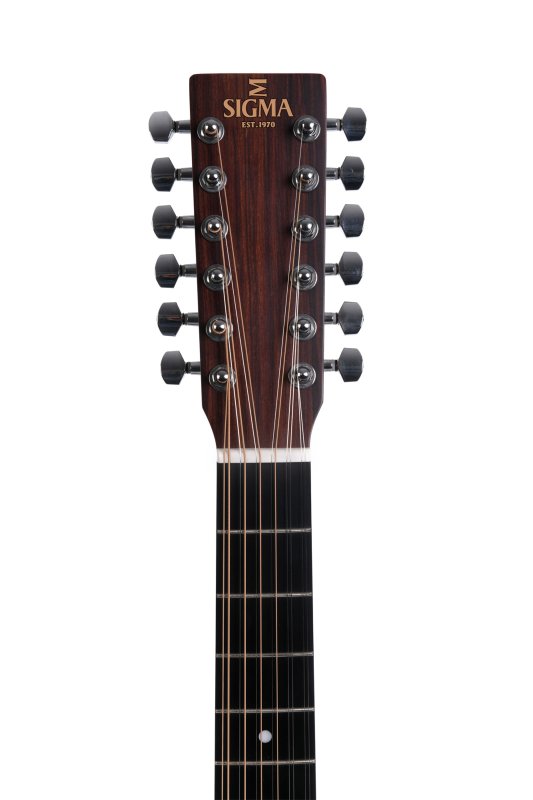 Sigma - 1 Series 12-String Dreadnought Acoustic Guitar, Natural #DM12-1