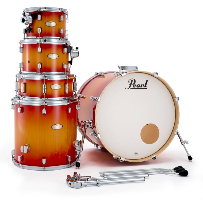 Pearl - Decade Maple Artisan Series 5 Piece Drum Set, Sunset Pine Burst #DMPA925SPC870