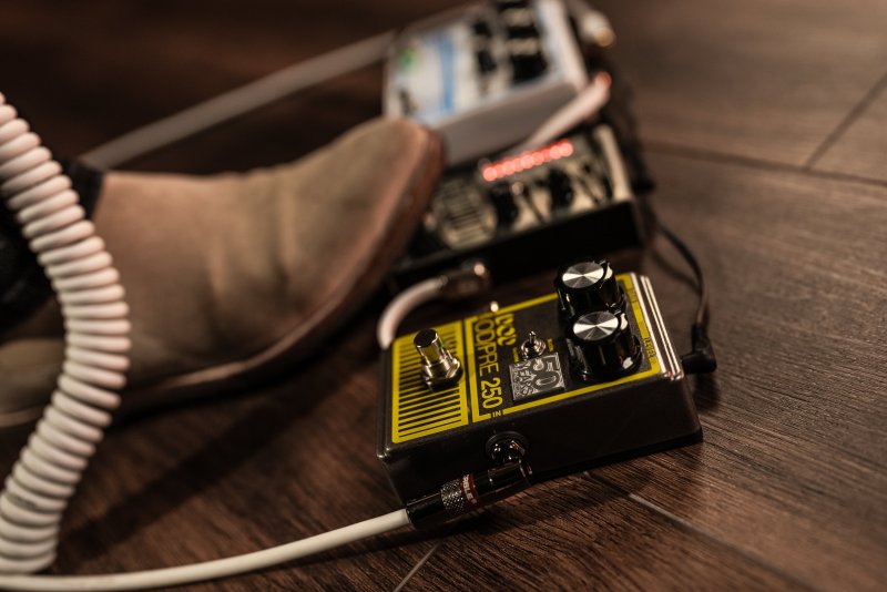 DOD - 50th Anniversary Edition Overdrive Preamp 250 Pedal With True Bypass and LED #DOD250-50TH