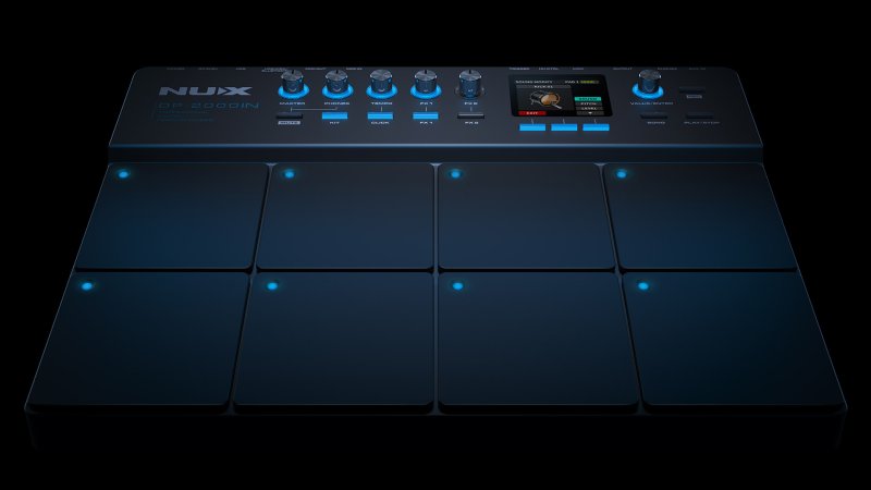 NUX - Premium Custom Indian Sampled Electronic Drum Pad #DP-2000-IN