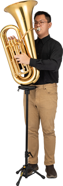 Hercules Stands - Hercules DS753BB 2-Way Low Brass Stand #DS753BB