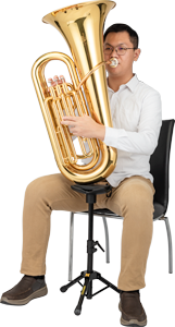 Hercules Stands - Hercules DS753BB 2-Way Low Brass Stand #DS753BB
