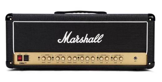 Marshall - 100-watt Tube Guitar Amp Head with 2 Channels (Each with 2 Modes), High/Low Power Modes #DSL100HR