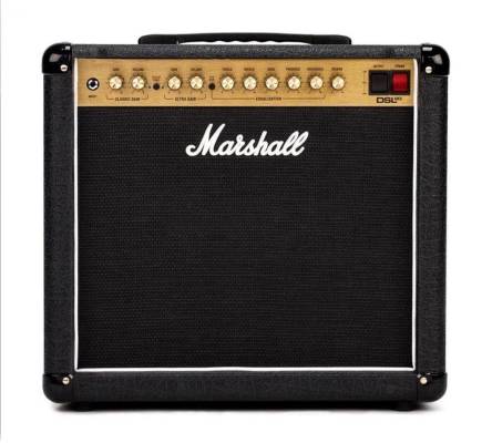 Marshall - 20-watt 1x12" Tube Guitar Combo Amplifier with 2 Channels, High/Low Modes, Speaker-emulated Line Out #DSL20CR