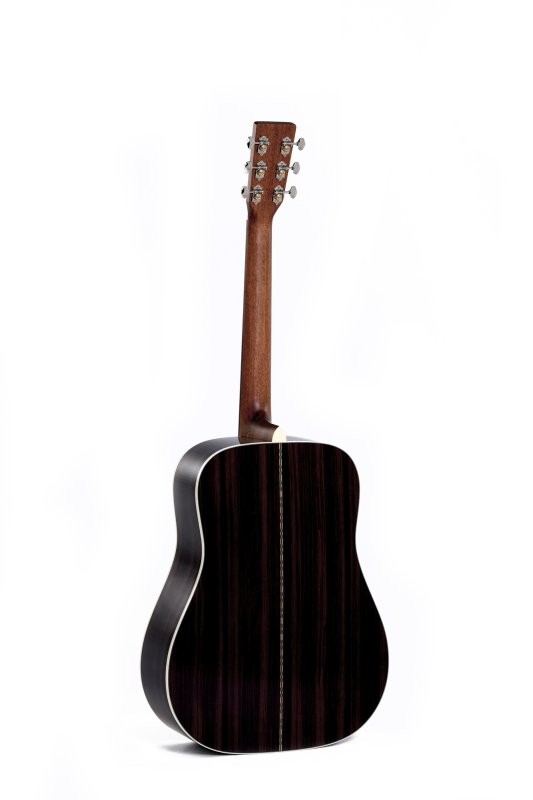 Sigma - Dreadnought Acoustic Guitar Solid Spruce Top with Case, Natural #DT-28H
