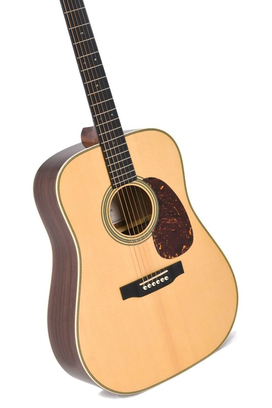Sigma - Dreadnought Acoustic Guitar Solid Spruce Top with Case, Natural #DT-28H
