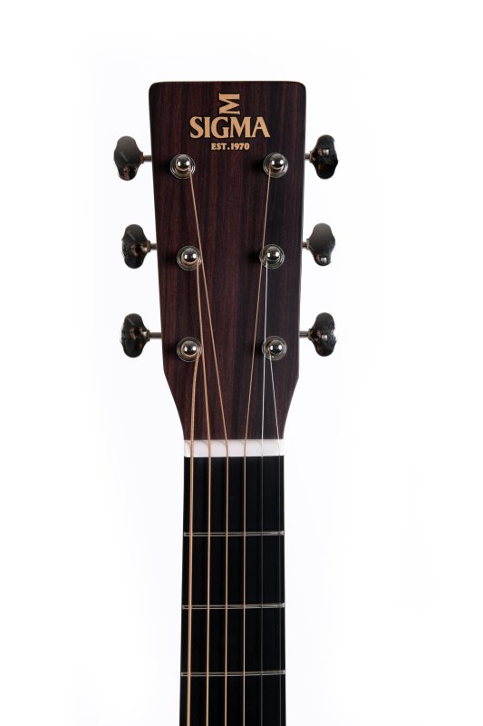 Sigma - Dreadnought Acoustic Guitar Solid Spruce Top with Case, Natural #DT-28H