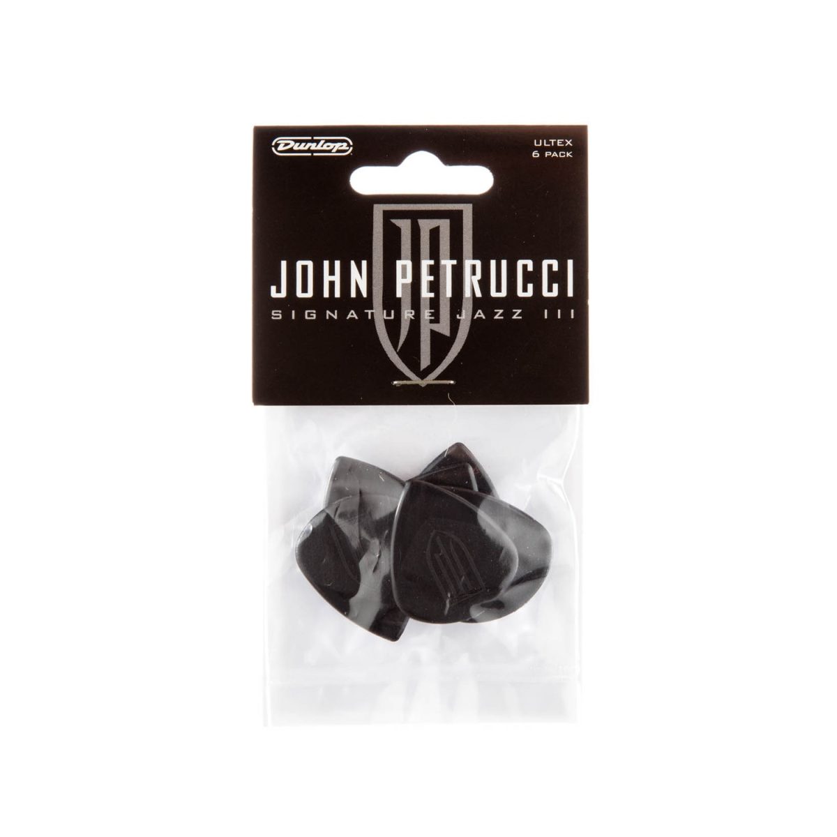 Dunlop - 427PJP - 6 Pack 1.5mm John Petrucci Signature Jazz III Pick Pack