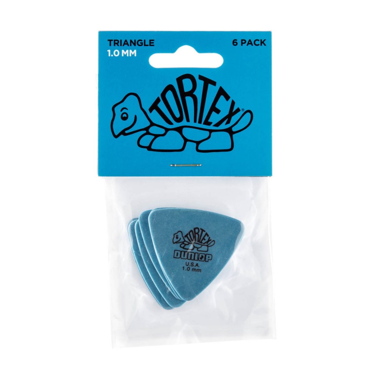 Dunlop - 6-Pack 1.00mm Tortex Triangle Pick - 431P100