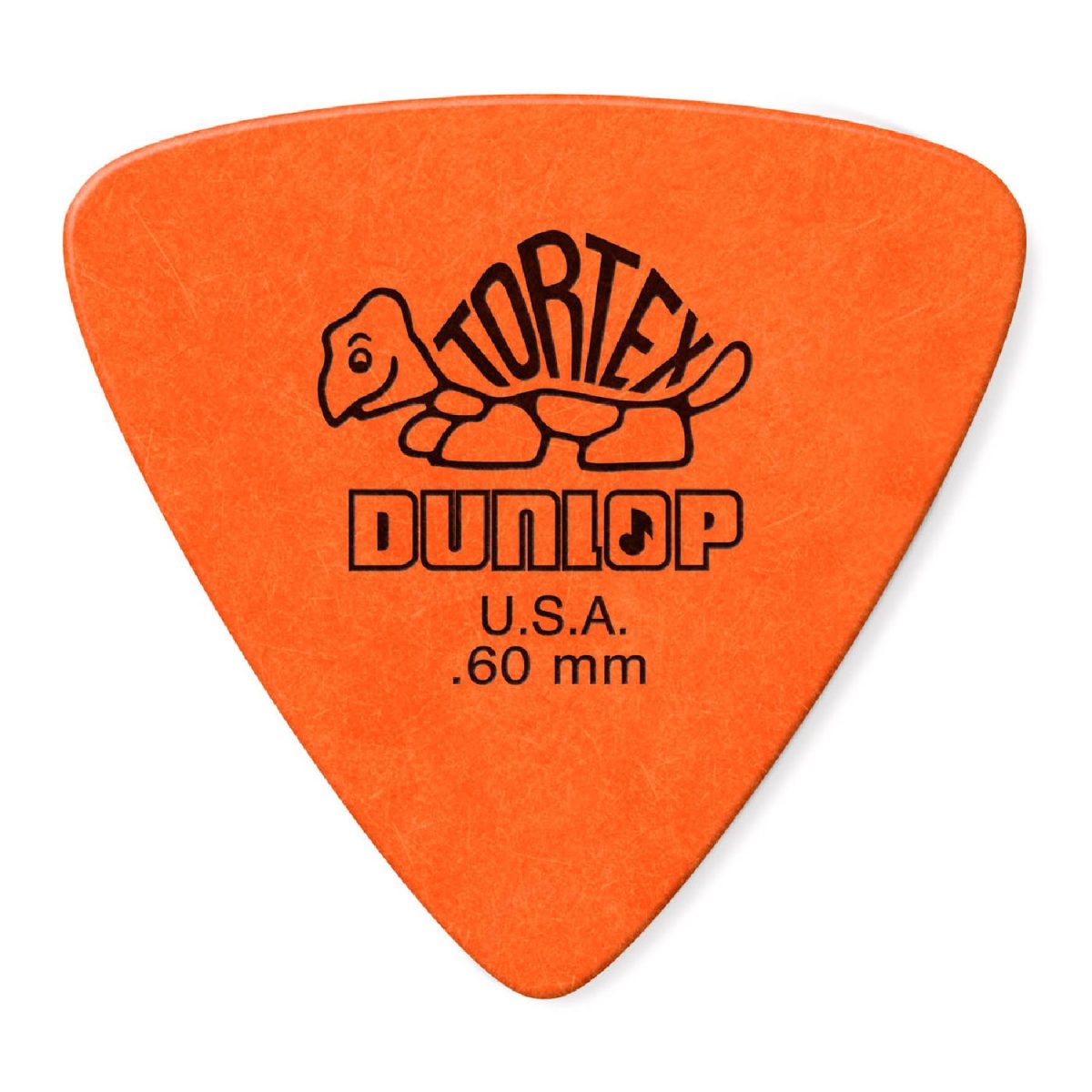 Dunlop - .60mm Tortex 6 Pack Triangle Pick - 431P060 Front