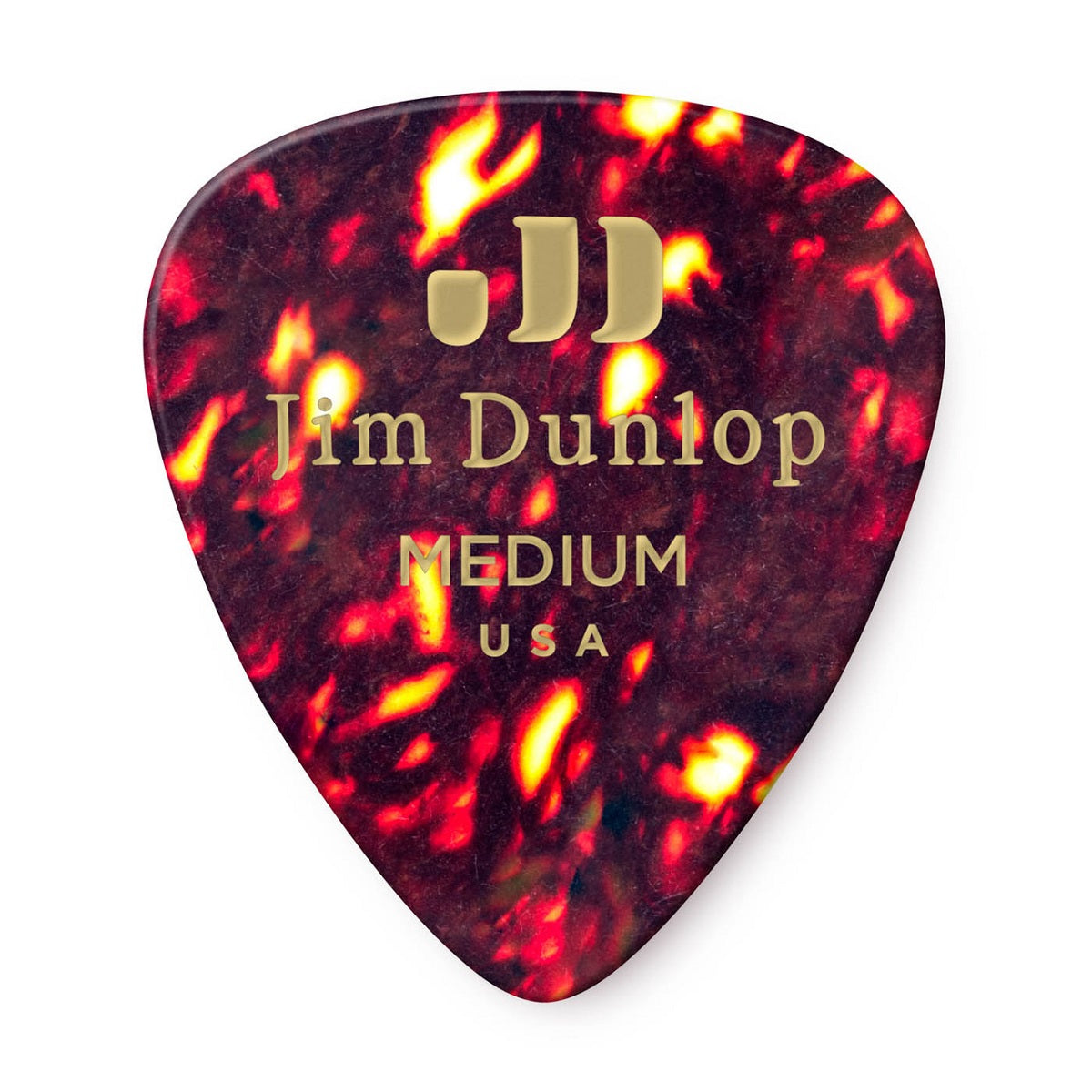 Dunlop - Celluloid Shell Pick Medium - 12 Pack