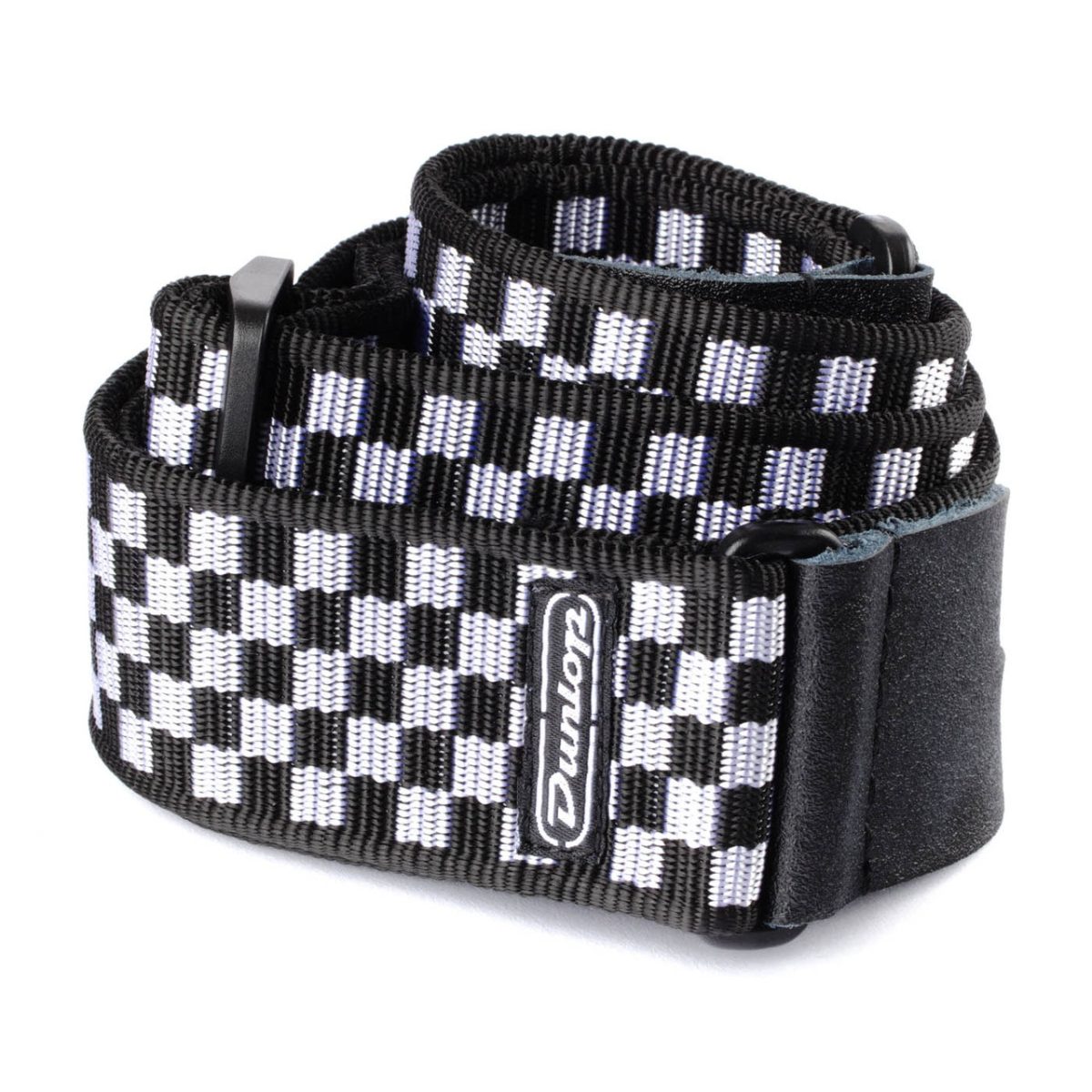 Dunlop - Classic Black/White Check Strap #D3831BK